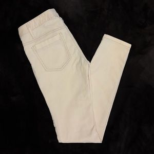 Free People Cream Corduroy Skinny Jeans - Size 27